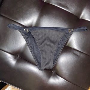 Ribbed adjustable waist bikini